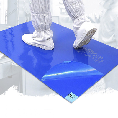 Cleanroom / Construction Site / Home 18&quot;&quot; LDPE Clean Room *36 Dust Collector Mat Tacky Mat Sticky